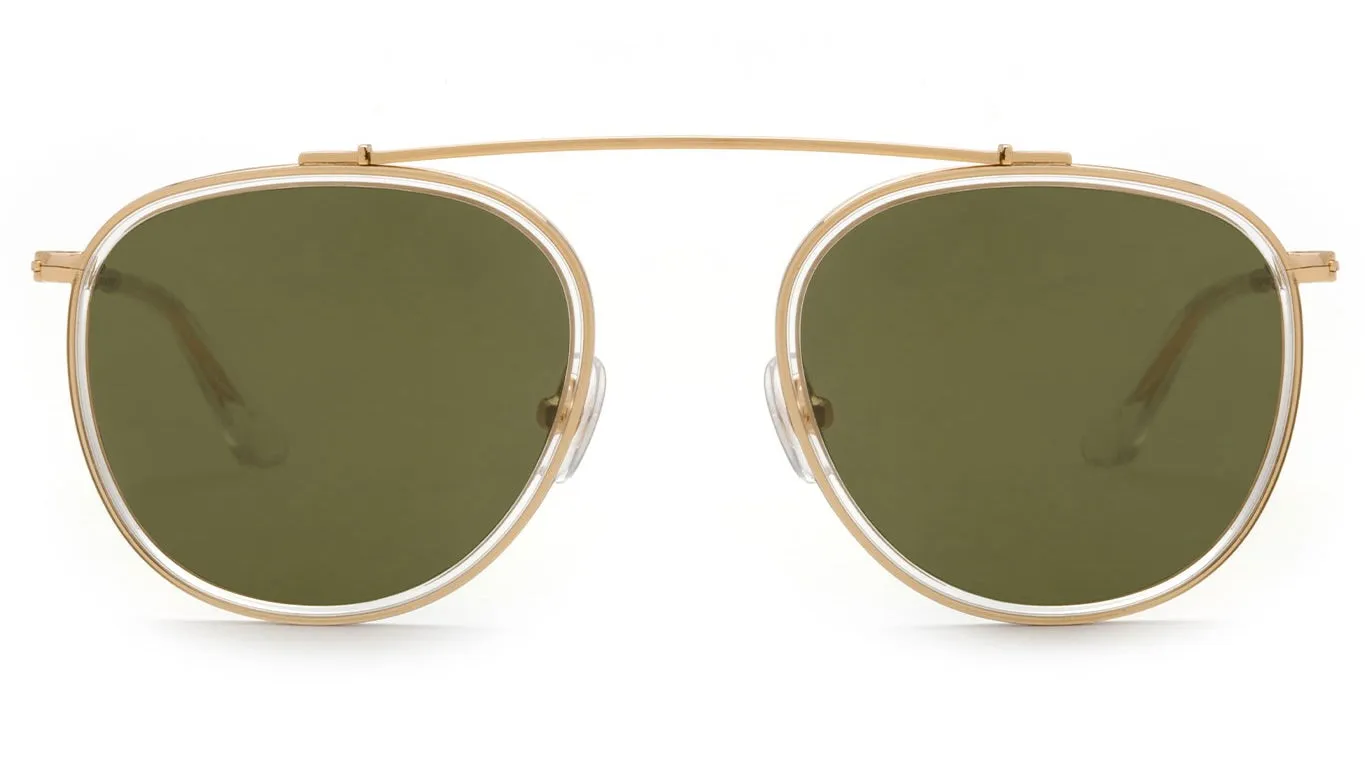 CHARTRES-Crystal 24k Polarized / Grass Green