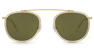 CHARTRES-Crystal 24k Polarized / Grass Green