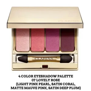 Clarins Eye Quartet Palette - Lovely Rose 07