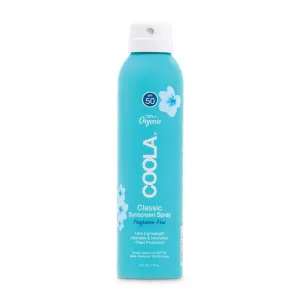 Classic Body Organic Sunscreen Spray SPF 50 Fragrance Free