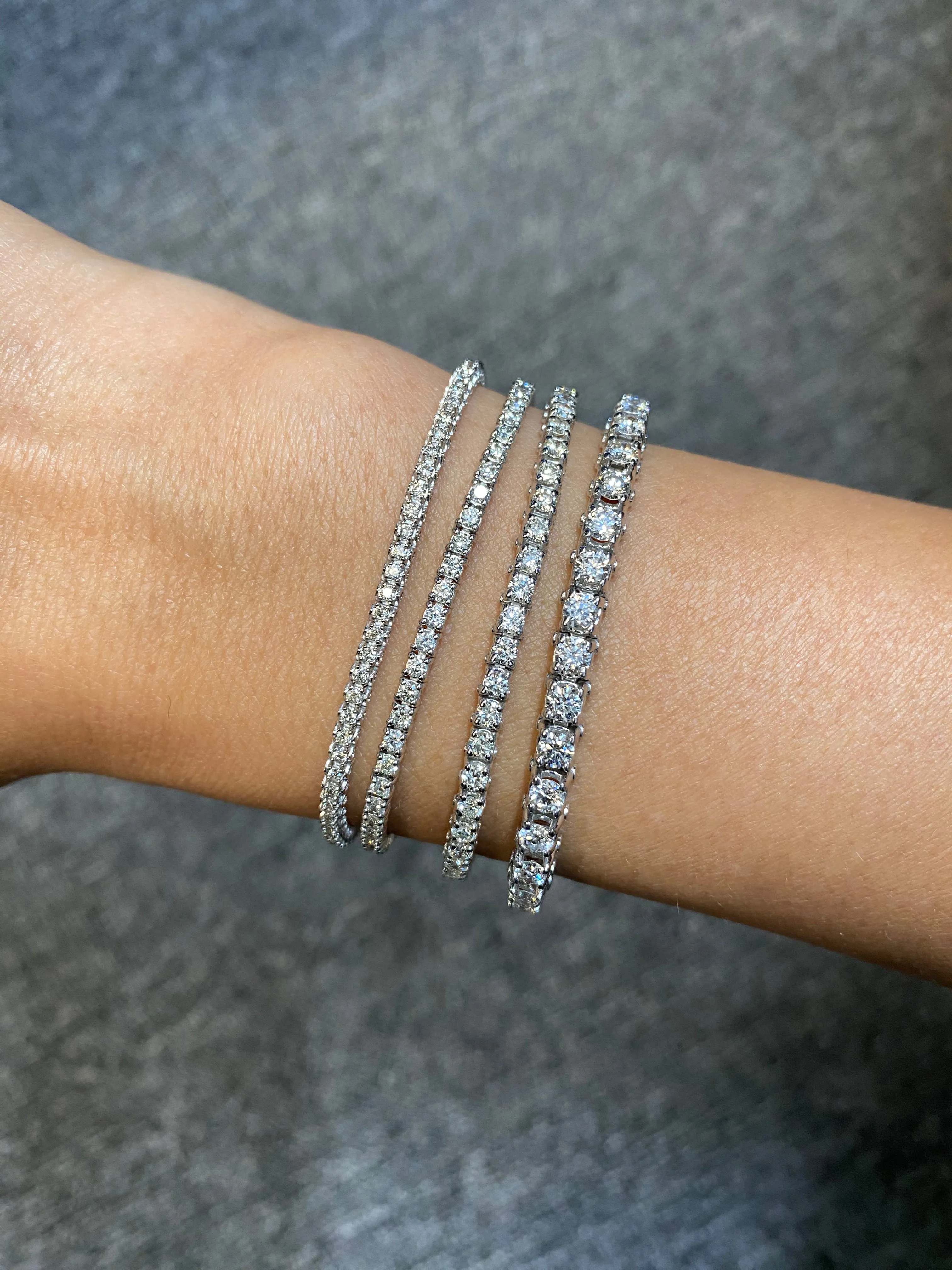 Classic Lab Grown Diamond Tennis Bracelet - 3ct
