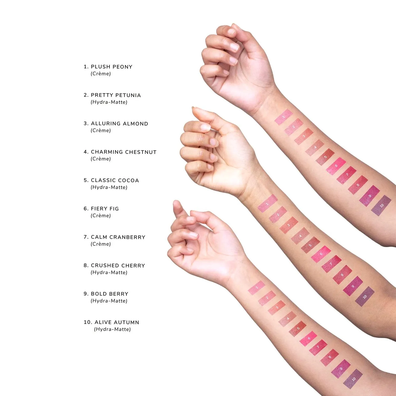 Clean Beauty & Spa New Collection-Hydra-Matte Lipstick Refill-Classic Cocoa-Fashion Edit Asa Beauty