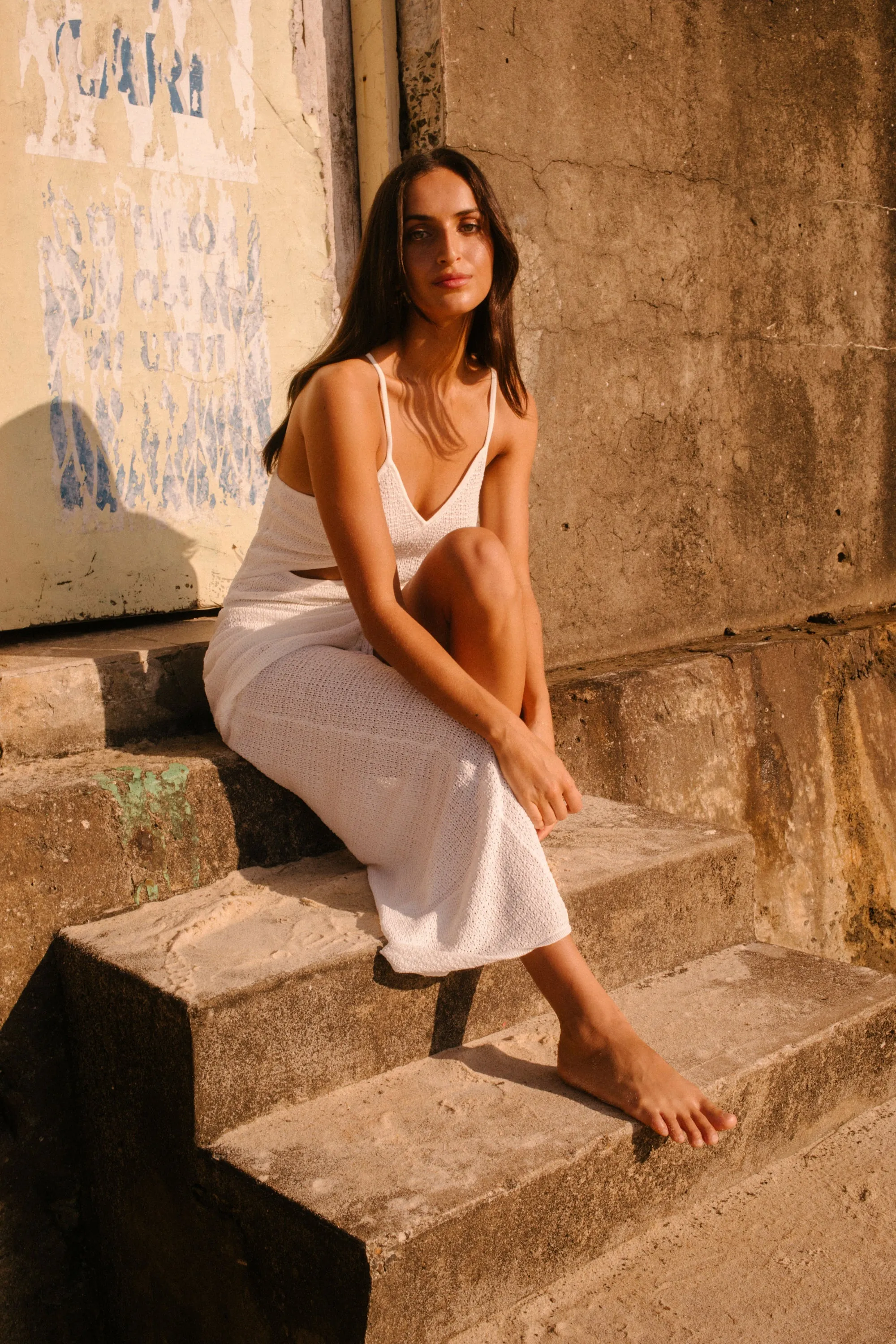 CLEMENCY KNIT MAXI DRESS