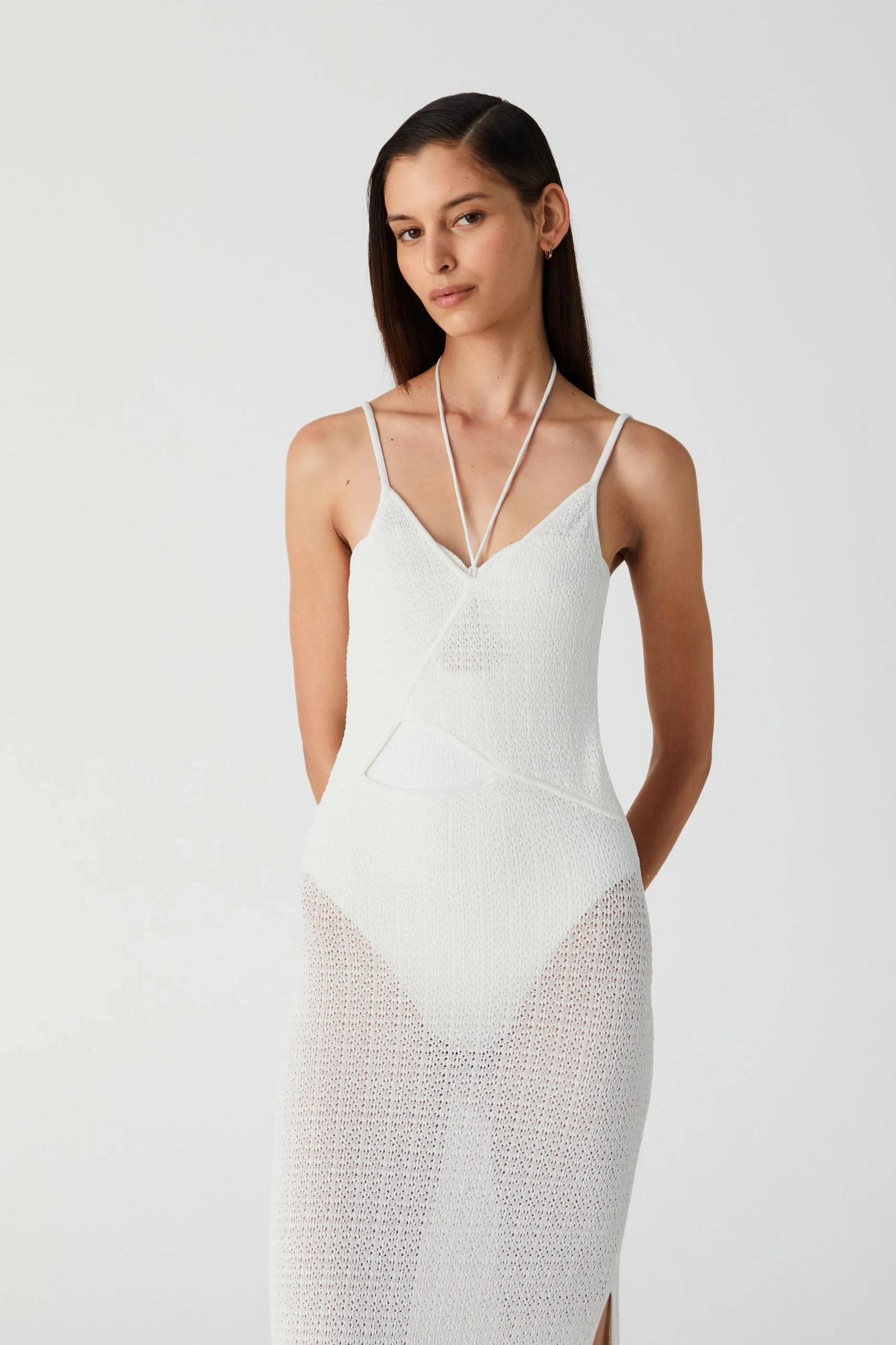 CLEMENCY KNIT MAXI DRESS