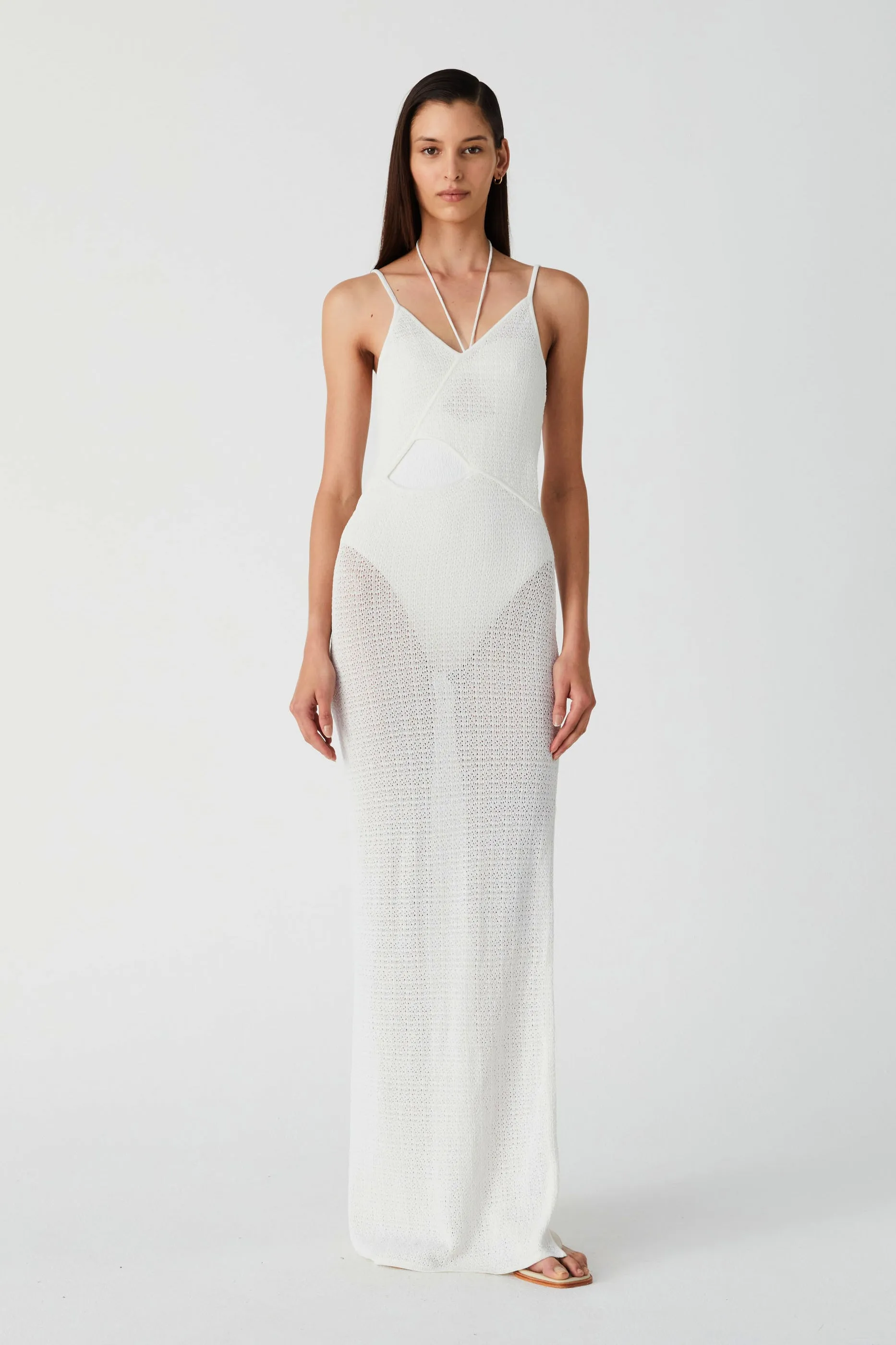 CLEMENCY KNIT MAXI DRESS