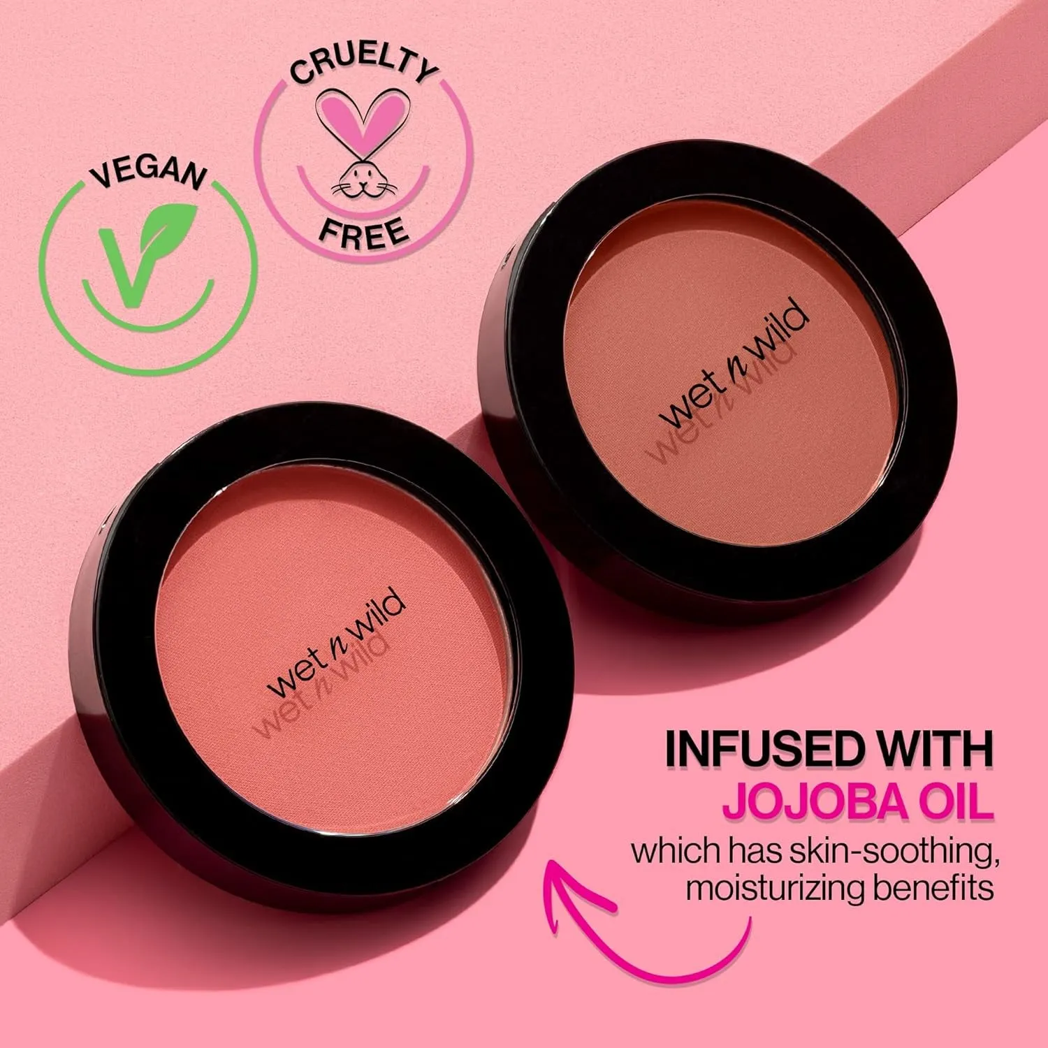 Color Icon Blush, Effortless Matte Natural Sheer Glow & Seamless Blend, Luxuriously Infused Smooth Jojoba Oil, Cruelty-Free & Vegan - Bed of Roses