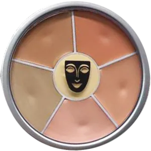 Concealer Wheel by Kryolan Cosmetics - Super Powerful TV Strength Concealer