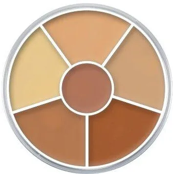 Concealer Wheel by Kryolan Cosmetics - Super Powerful TV Strength Concealer