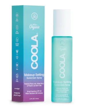 COOLA Makeup Setting Spray Organic Sunscreen SPF 30