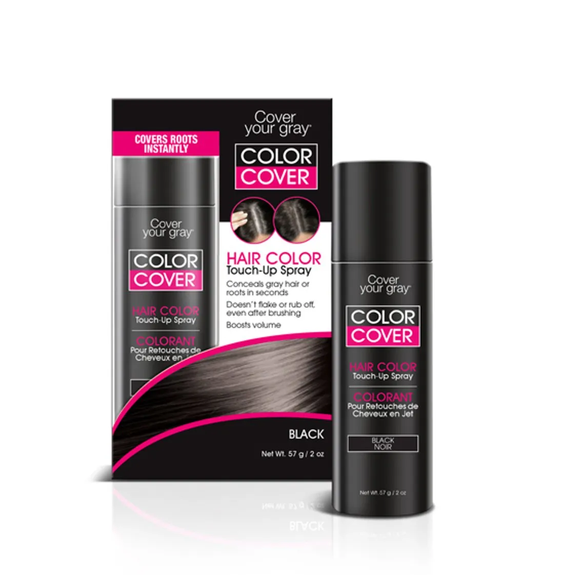 Cover Your Gray Color Cover Spray Root Concealer And Hair Color Touch Up