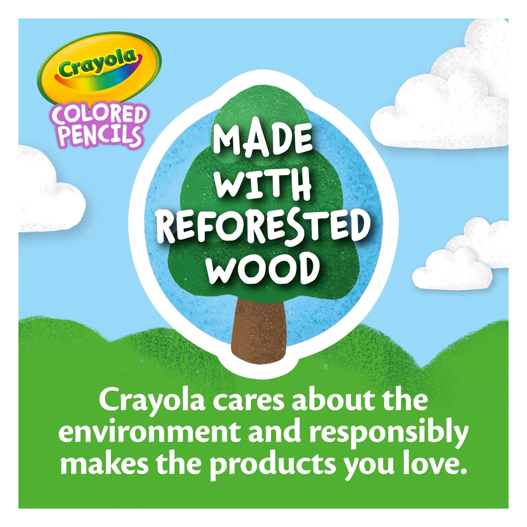 Crayola Coloured Pencils featuring Colors of the World (150 Count)