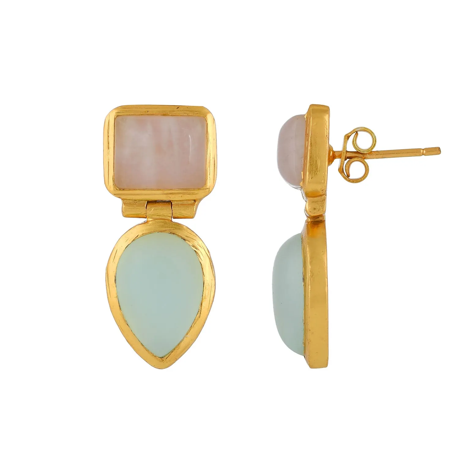 Cronus Gold Earrings