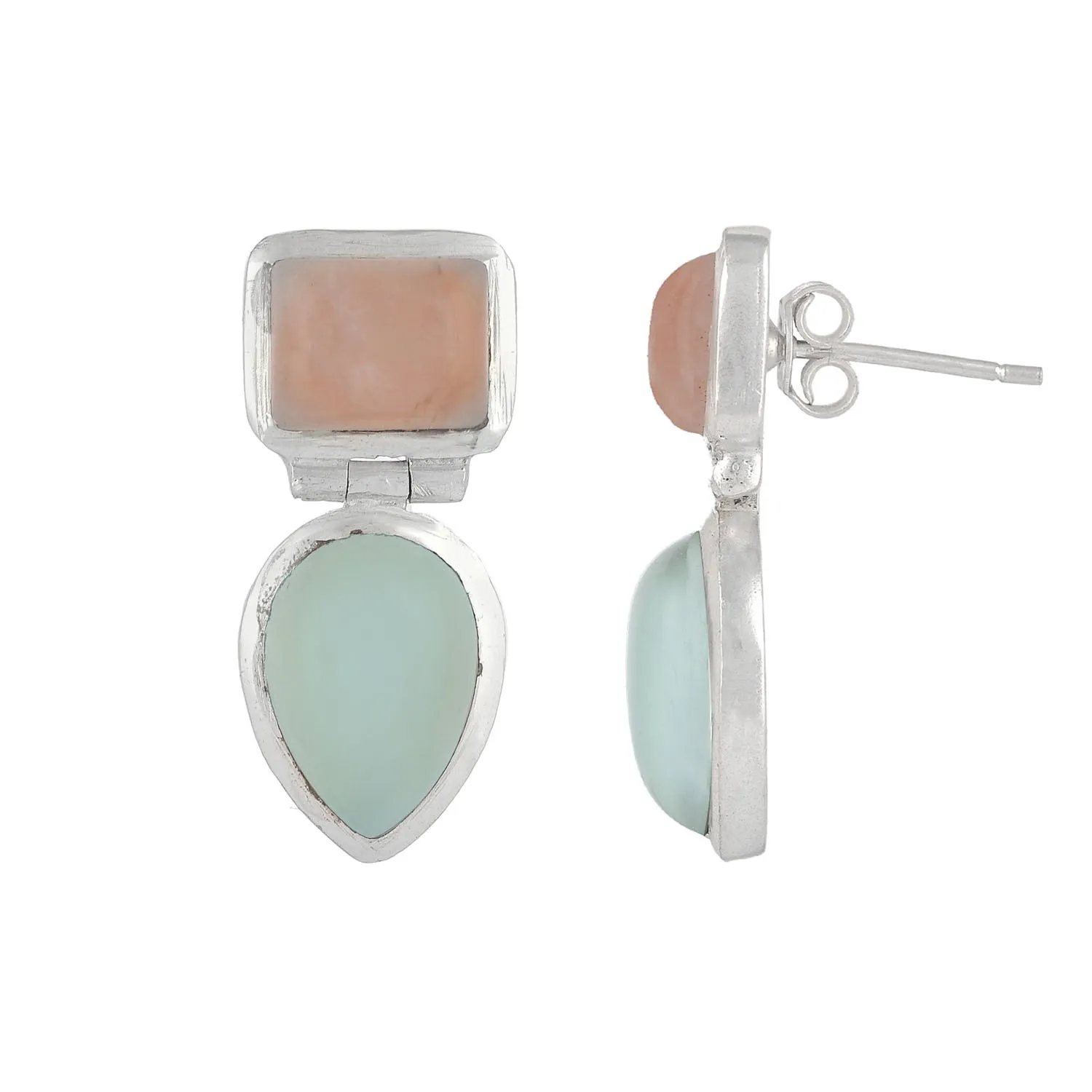 Cronus Silver Earrings