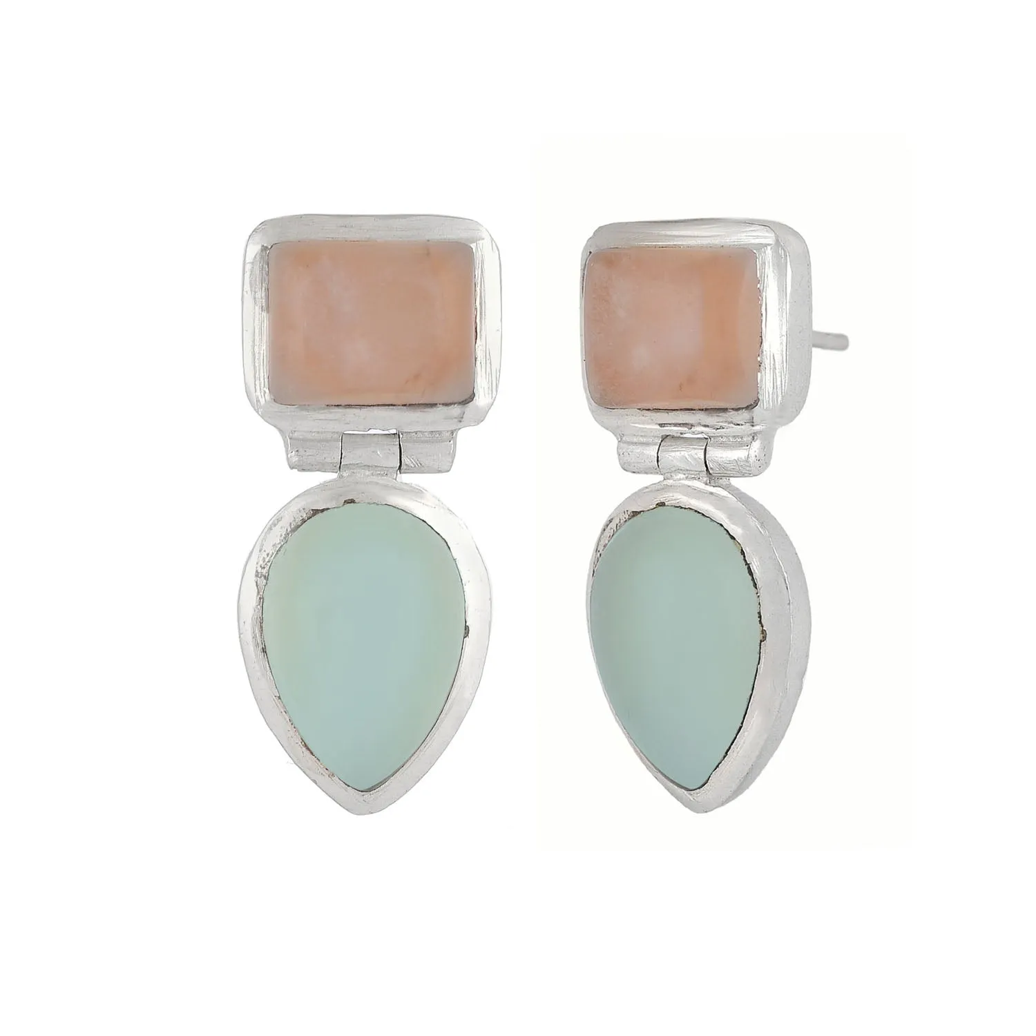 Cronus Silver Earrings