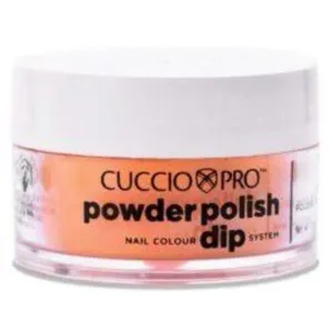 Cuccio Pro - Powder Polish Nail Colour Dip System -Carrot Orange / 0.5 oz.