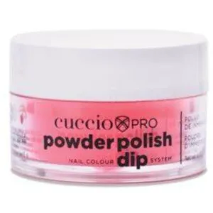 Cuccio Pro - Powder Polish Nail Colour Dip System -Cherry Red / 0.5 oz.