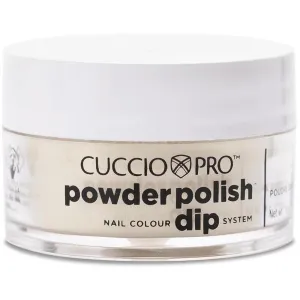 Cuccio Pro - Powder Polish Nail Colour Dip System -Gold Glitter with Large & Small Flecks / 0.5 oz.