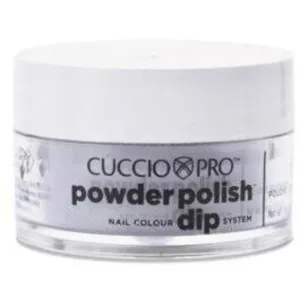 Cuccio Pro - Powder Polish Nail Colour Dip System -Grey with Mica / 0.5 oz.
