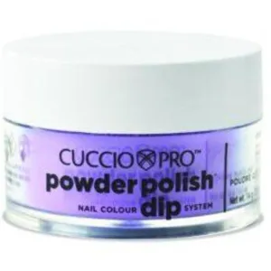 Cuccio Pro - Powder Polish Nail Colour Dip System -Neon Purple / 0.5 oz.