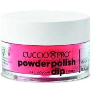 Cuccio Pro - Powder Polish Nail Colour Dip System -Neon Red / 0.5 oz.