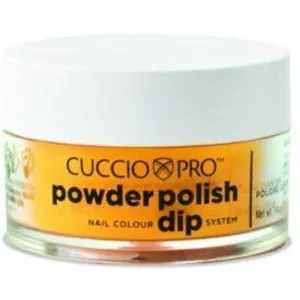 Cuccio Pro - Powder Polish Nail Colour Dip System -Neon Tangerine / 0.5 oz.