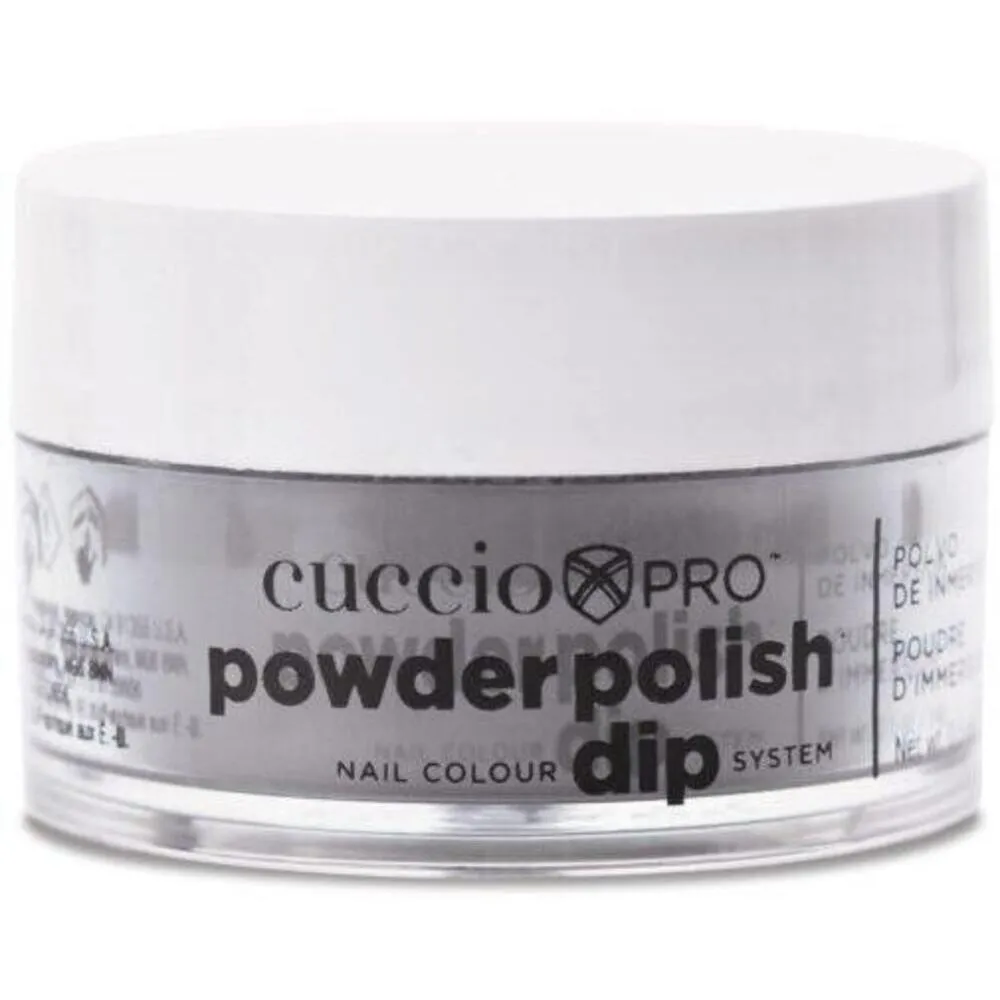 Cuccio Pro - Powder Polish Nail Colour Dip System -Noir Black / 0.5 oz.