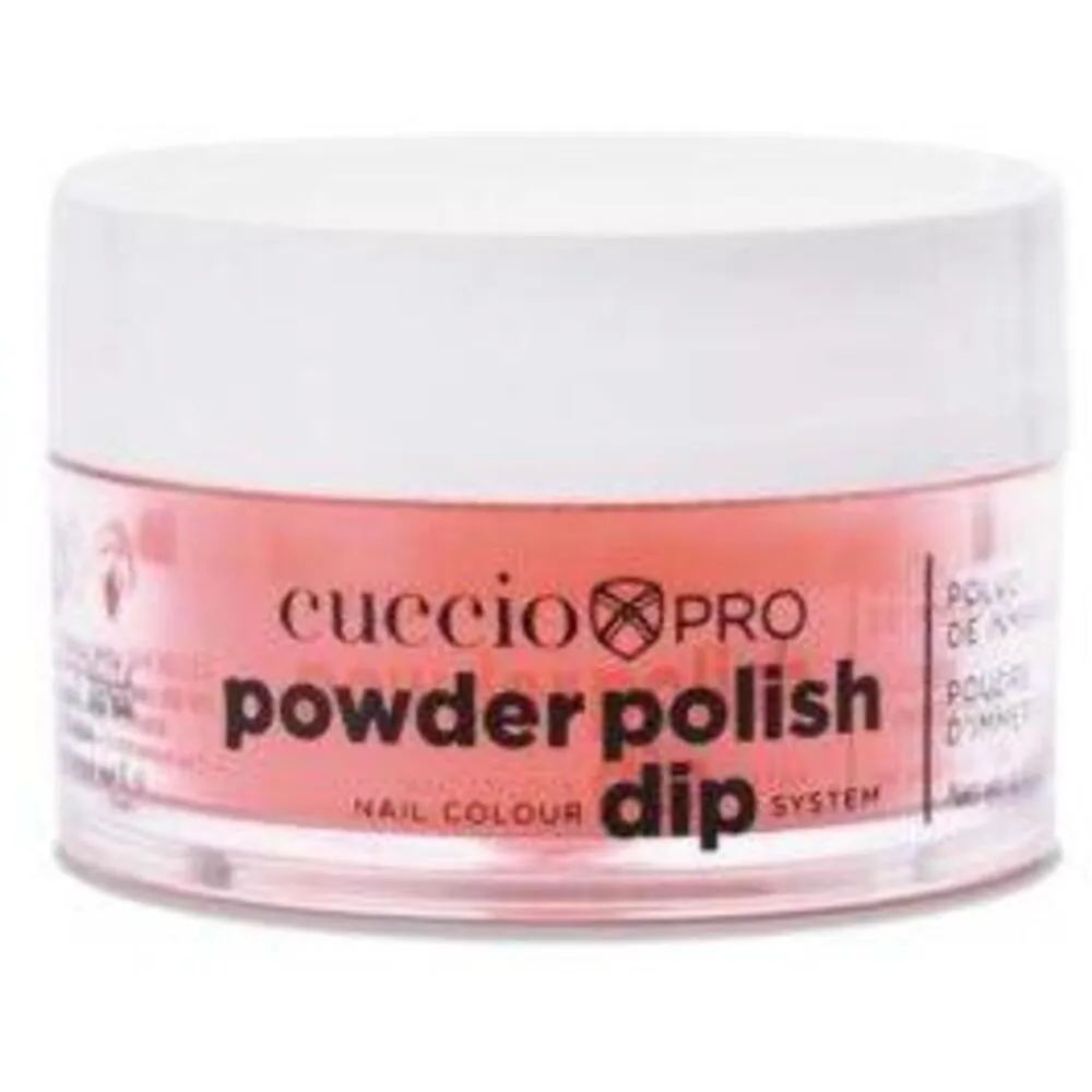 Cuccio Pro - Powder Polish Nail Colour Dip System -Pastel Peach / 0.5 oz.