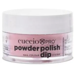 Cuccio Pro - Powder Polish Nail Colour Dip System -Pink with Silver Glitter / 0.5 oz.
