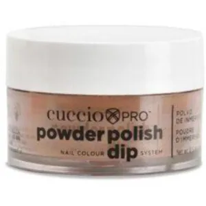 Cuccio Pro - Powder Polish Nail Colour Dip System -Rich Brown / 0.5 oz.