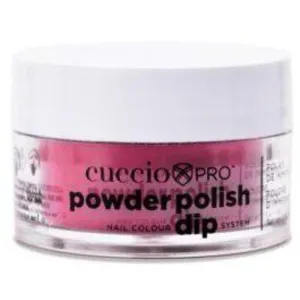 Cuccio Pro - Powder Polish Nail Colour Dip System -Strawberry Red / 0.5 oz.