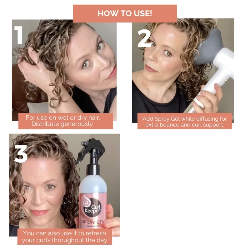 Curl Keeper Spray Gel