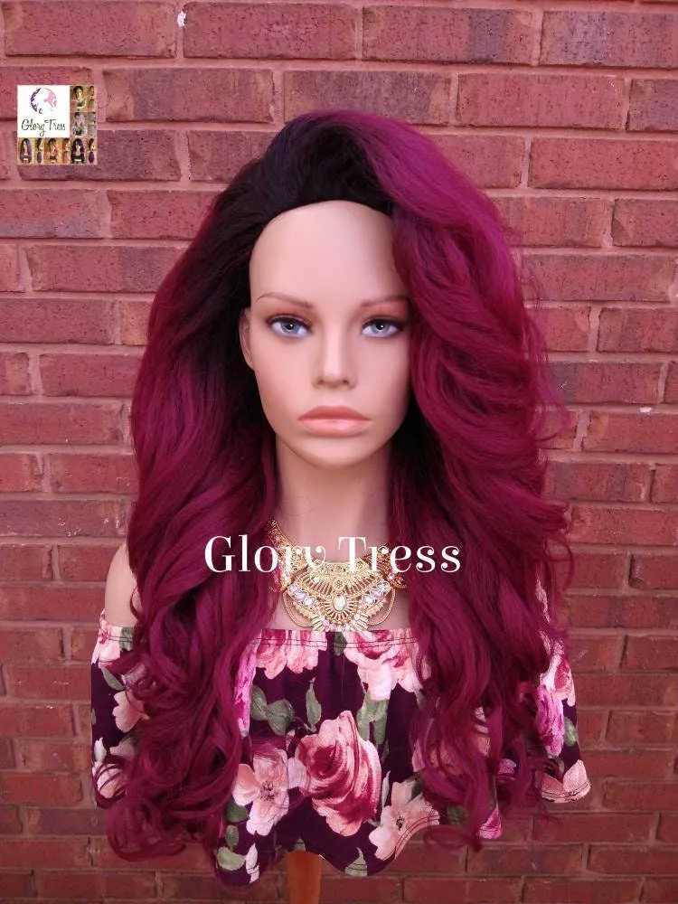 Curly Half Wig, Wigs, African American Wig, Kinky Curly Wig, Natural Yaki Wig, Blown Out Hairstyle, Ready To Ship // RUBIES
