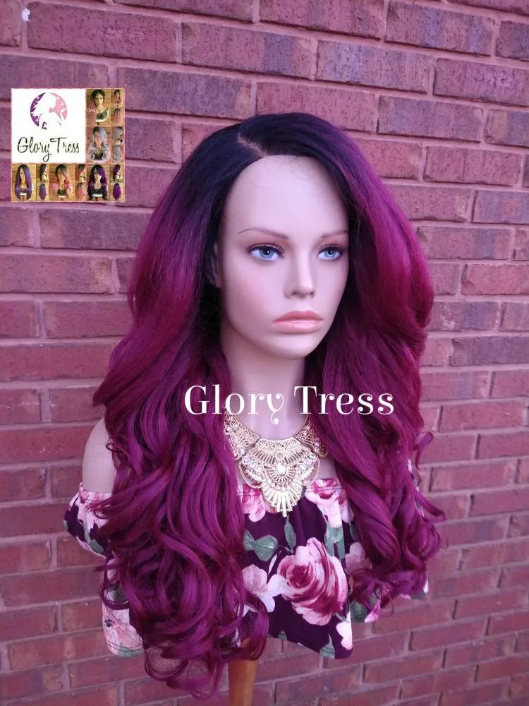 Curly Lace Front Wig, Pre- Plucked, Wigs, Glory Tress, Yaki Texture, HD Transparent Lace, 13 x 6 Free Parting, ON SALE // Peaceful