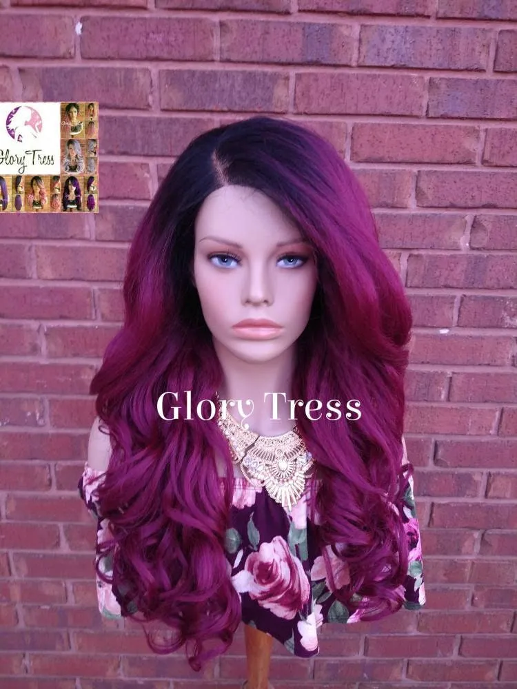 Curly Lace Front Wig, Pre- Plucked, Wigs, Glory Tress, Yaki Texture, HD Transparent Lace, 13 x 6 Free Parting, ON SALE // Peaceful