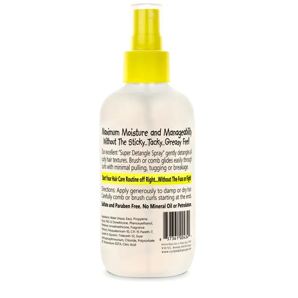CurlyKids Super Detangle Spray 6oz