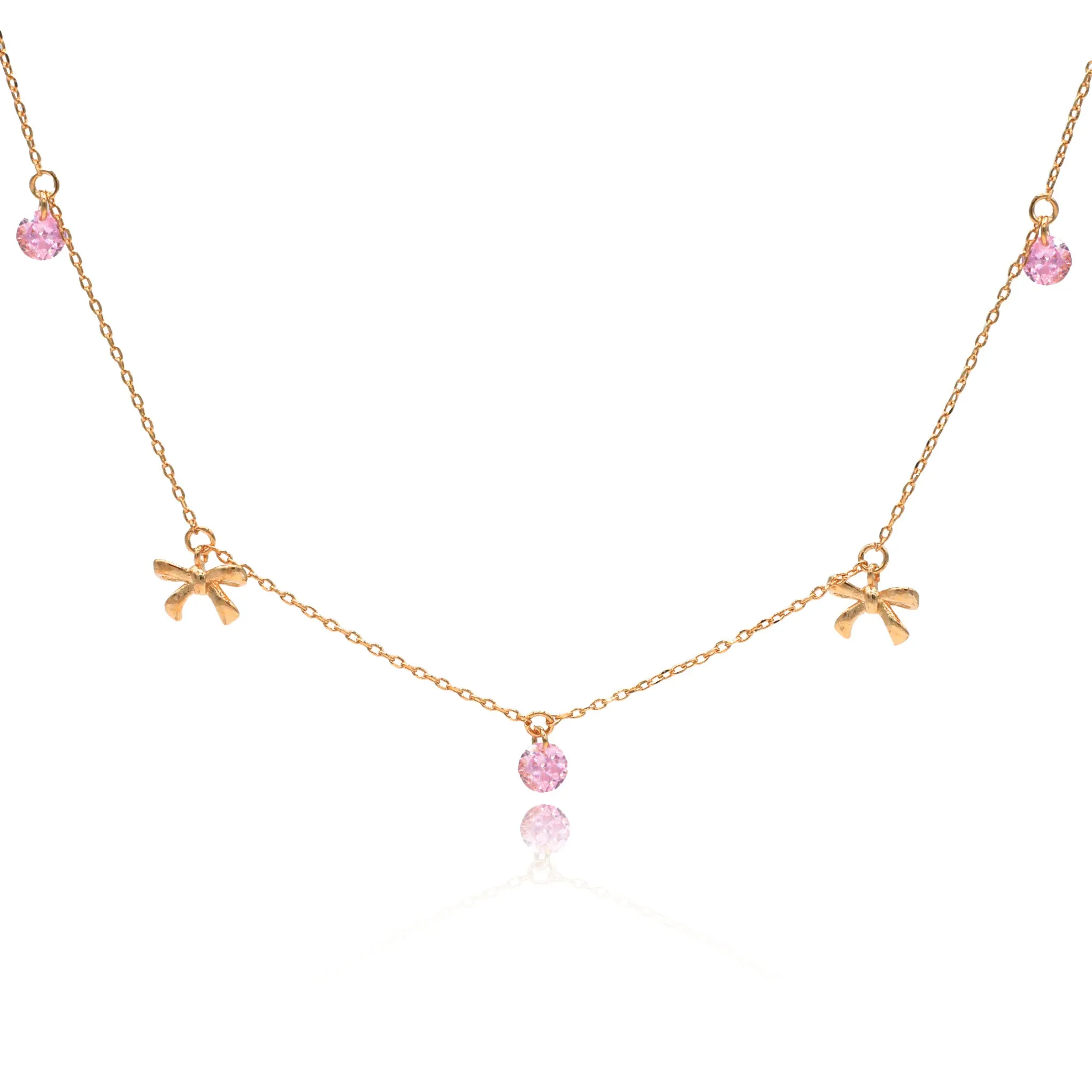 Dainty Ribbon Necklace