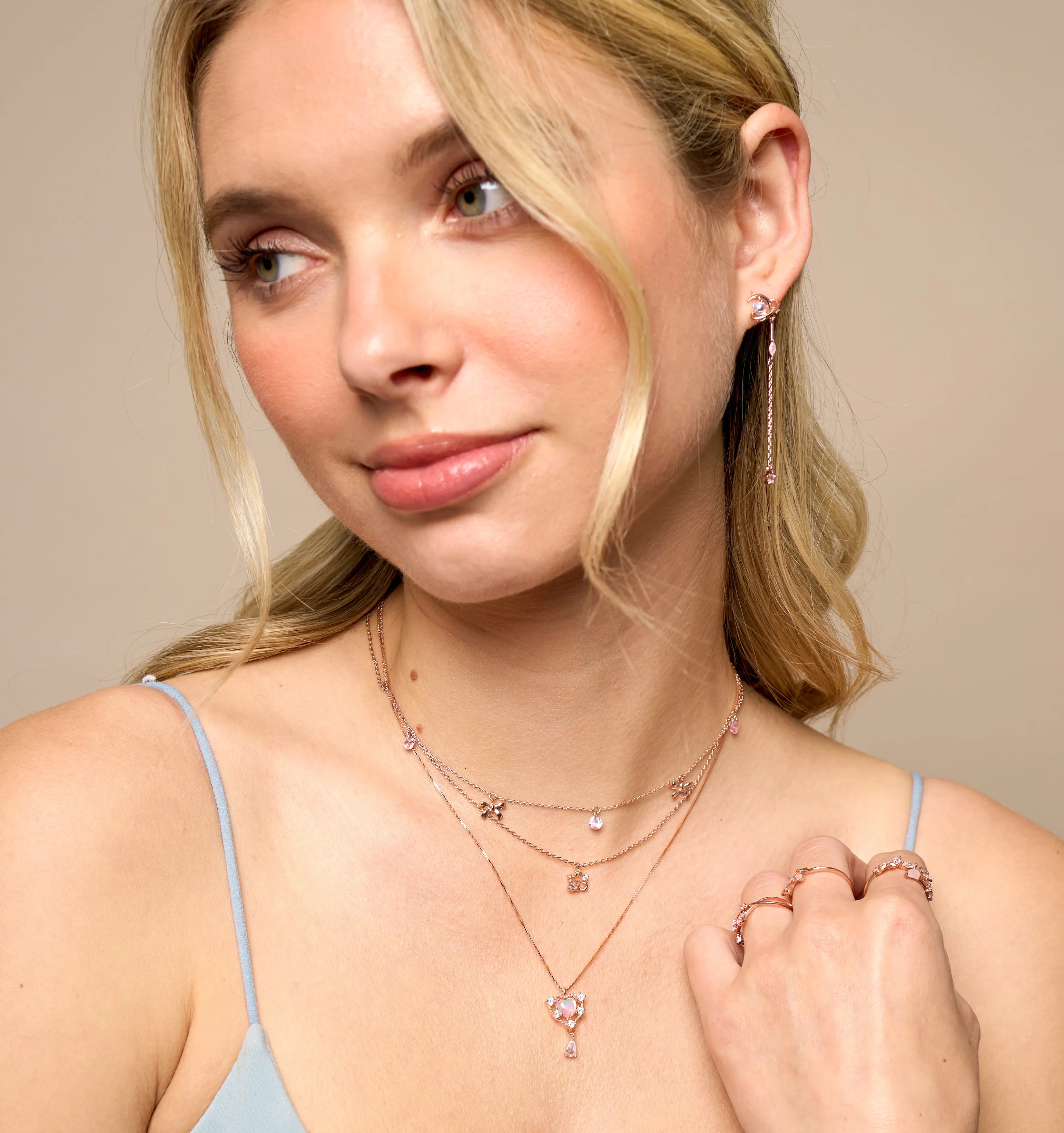 Dainty Ribbon Necklace