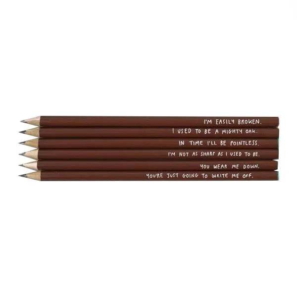 Depressed Pencils