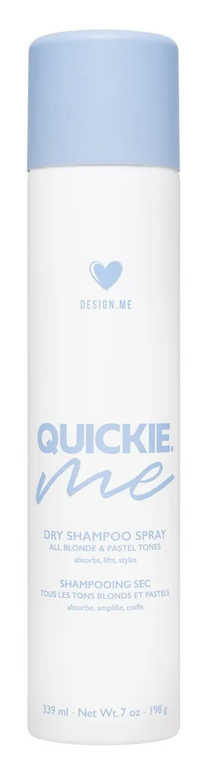 DesignMe Quickie Me Dry Shampoo Spray Light Tones 330ml (BLONDE)