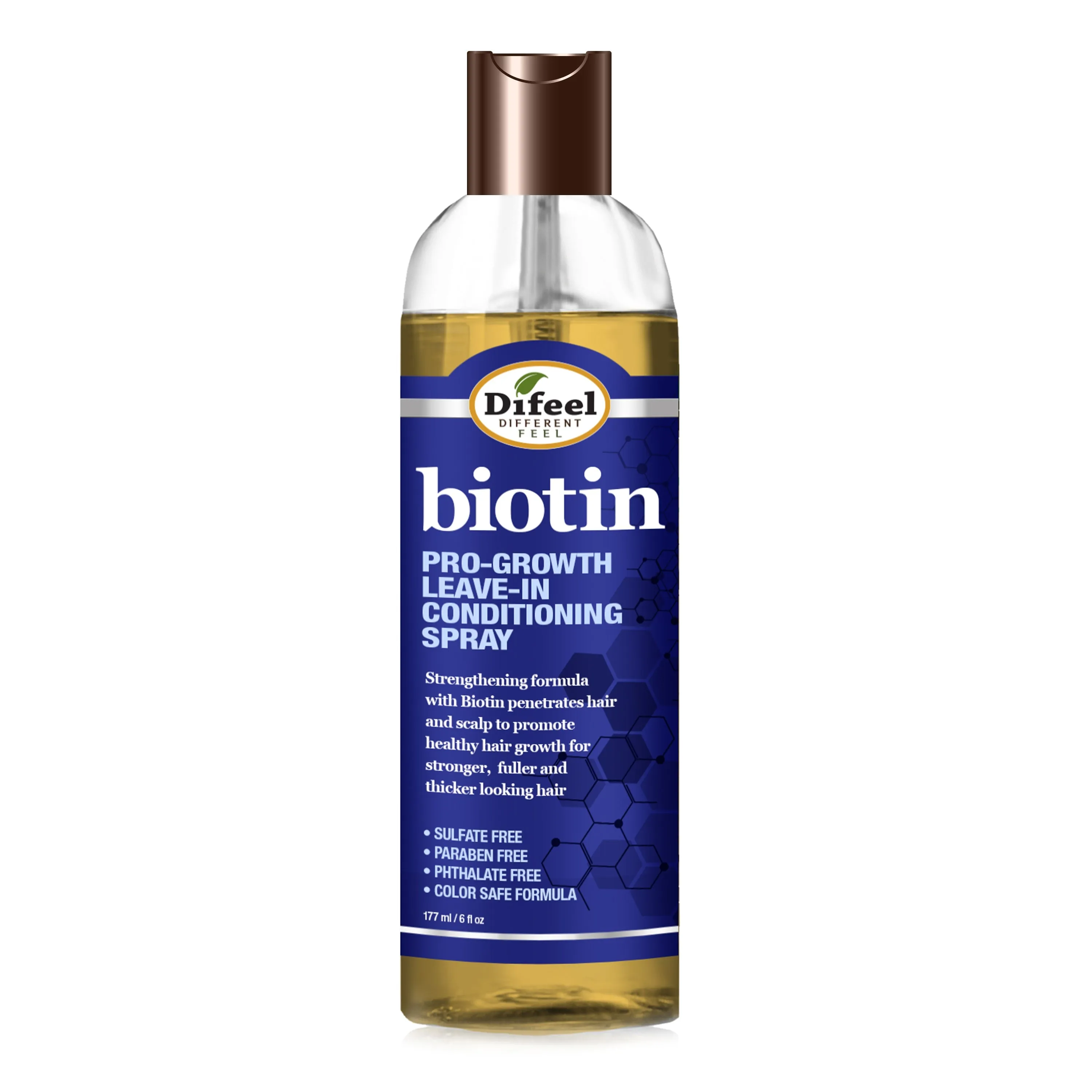Difeel Biotin Pro-Growth Leave in Conditioning Spray 6 oz.