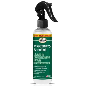 Difeel Rosemary and Mint Biotin Strengthening Leave-In Conditioning Spray Bonus 8oz.