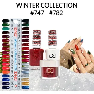 DND 4-In-1 Combo (Duo Dip/Dap) 36 Winter Colors (#747 To #782)