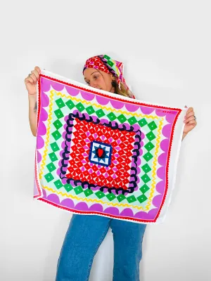 Doops Love 95% cotton 5% Silk Scarf Last Ones
