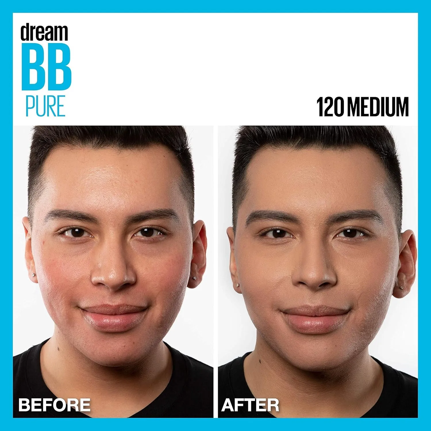 Dream Pure Skin Clearing BB Cream, 8-In-1 Skin Perfecting Beauty Balm with 2% Salicylic Acid, Sheer Tint Coverage, Oil-Free, Medium, 1 Count