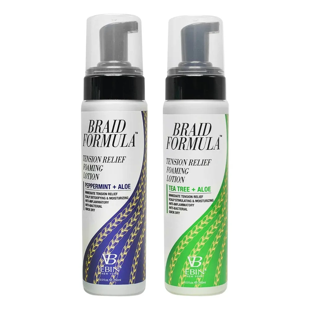 EBIN BRAID FORMULA Tension Relief Foaming Lotion (8.5oz)