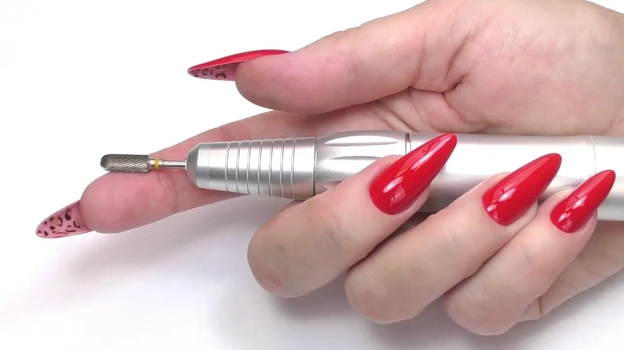 Electric File Manicure   E-file 101