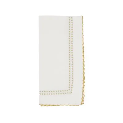 Embroidered Border 18" Napkins