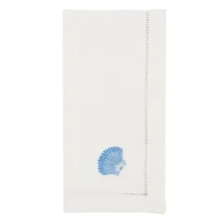 Embroidered Cotton Hemstitch 20" Napkins
