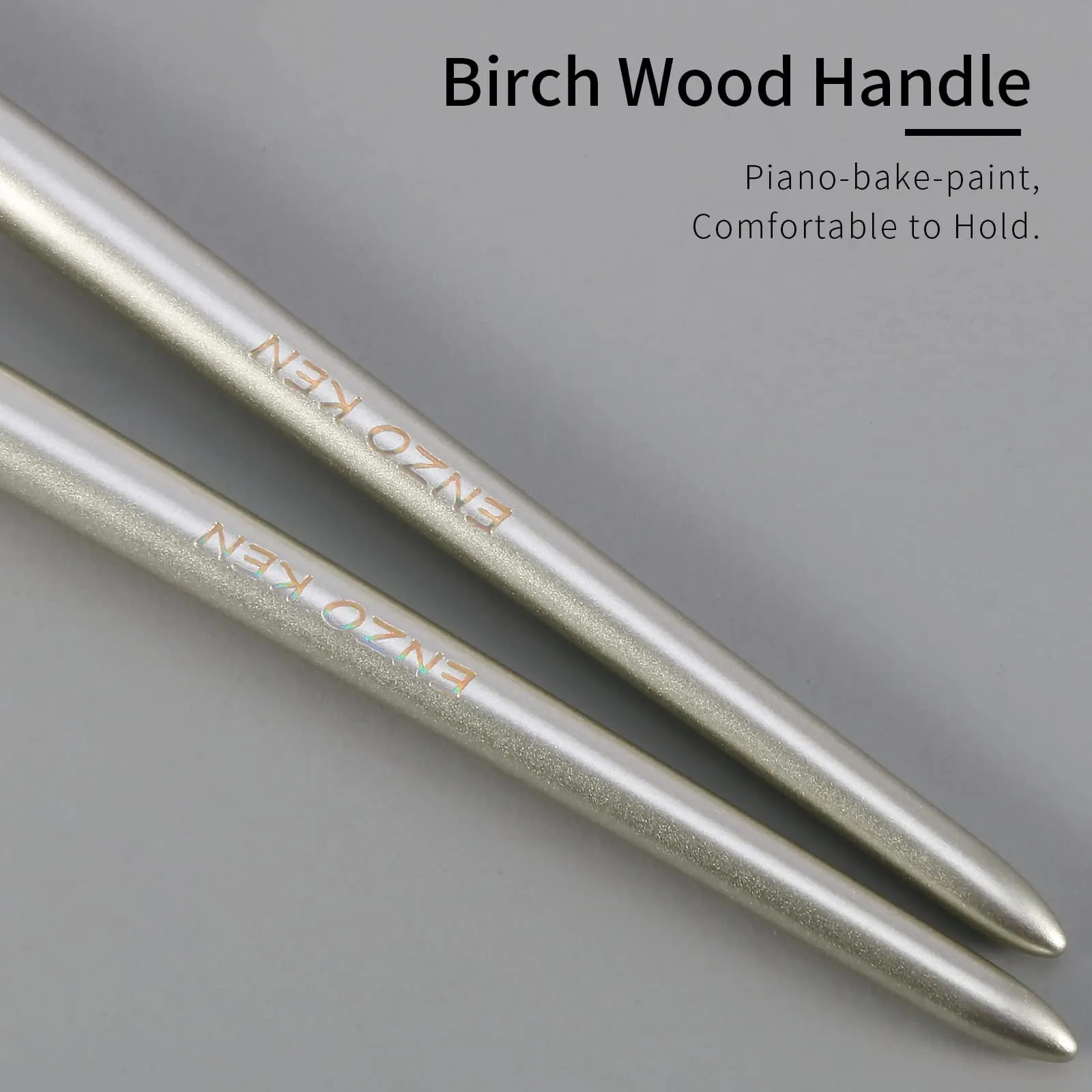 ENZO KEN Natural Goat Hair Eye Shadow Brush, Small Blending Eyeshadow Brush, Eye Shadow Blending Brush, Eye Blending Brush, Small Nose Contour Brush, Eyeshadow Blending Brush, Single Eye Makeup Brush.