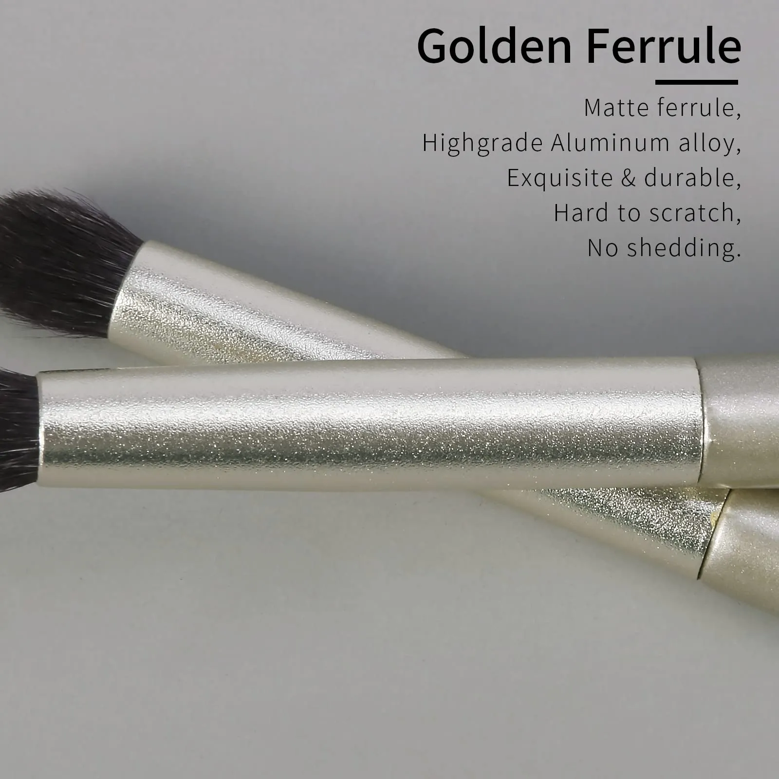 ENZO KEN Natural Goat Hair Eye Shadow Brush, Small Blending Eyeshadow Brush, Eye Shadow Blending Brush, Eye Blending Brush, Small Nose Contour Brush, Eyeshadow Blending Brush, Single Eye Makeup Brush.